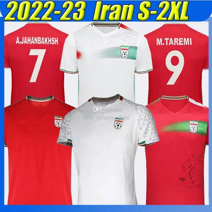 

22/23 Iran World Cup Soccer Jerseys 22/23 M.TAREMI ANSARIFARD GHODDOS MOHARRAMI SARDAR Azmoun Hosseini Jahanbakhsh home away national team football shirt, 22-23 home +