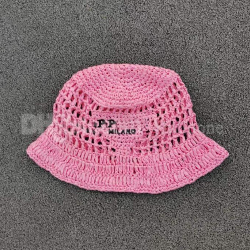 

2023 Designer bucket Hat Womens Luxurys Designers Straw Hats Mens fisher Sunhats Holiday Beanies Caps Fashion strawhat braid Cap, Khaki