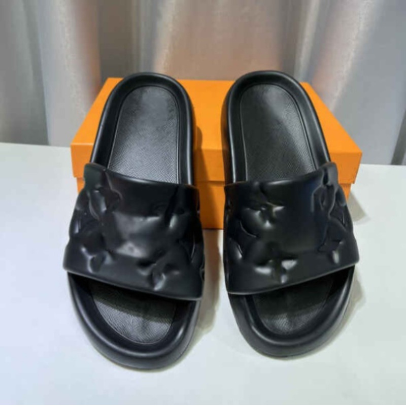 

Embossed Rubber Outdoor Sandals: Foam Chute, Couples' Beach & Indoor Shoes, Orange