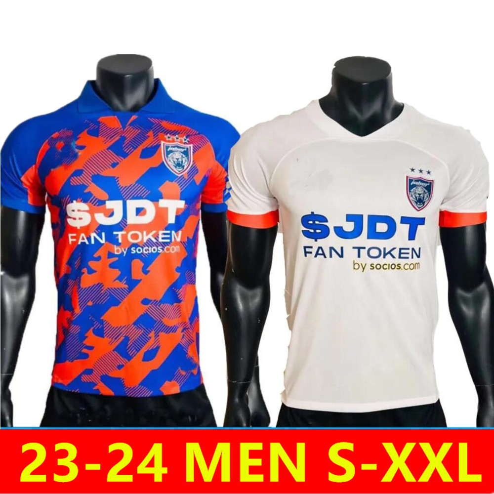 

2023 2024 Johor Darul Ta'zim SAFIQ Fans Player Soccer Jerseys LEANDRO CORBIN-ONG MAURICIO FORESTIERI Home Away Football Shirts Short Sleeve Uniforms, 23 24 away