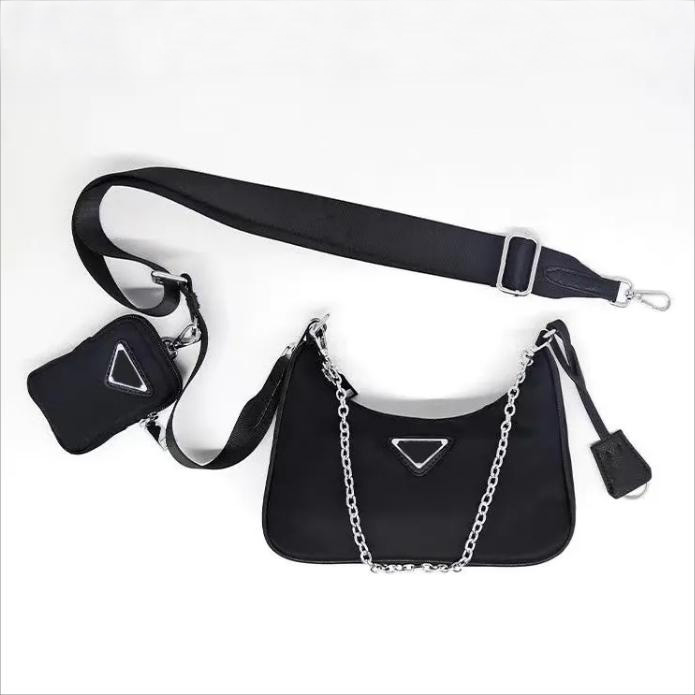 

Sale 3 piece high quality Designers bags man womens Luxurys handbags hobo purses lady handbag crossbody shoulder channel totes fashion Wallet bag, Beige