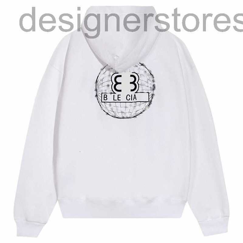 

Men' Hoodies & Sweatshirts Designer Fashion brand embroidered men' and women' hooded zipper loose casual long-sleeved sweater coat THNR, White