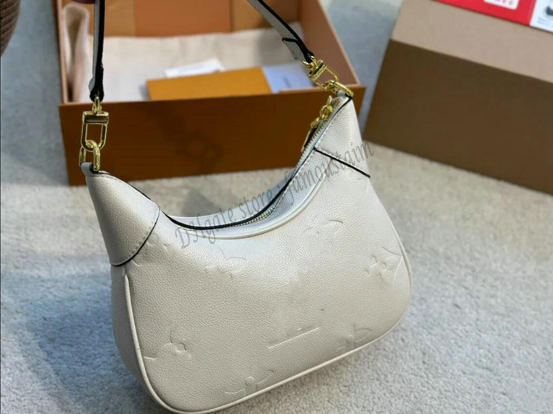 

Top Quality BAGATELLE Hobo Bag Women Shoulder CrossBody Bags Leather Handbag Luxury, 01