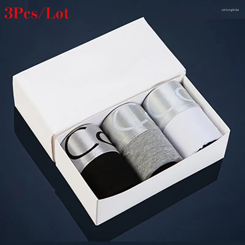 

Underpants Cailv Kerini 3Pcs/Lot Mens Underwear Cotton Boxer Shorts Calzoncillos Hombre Comfortable Boxers For Men Soft Sports