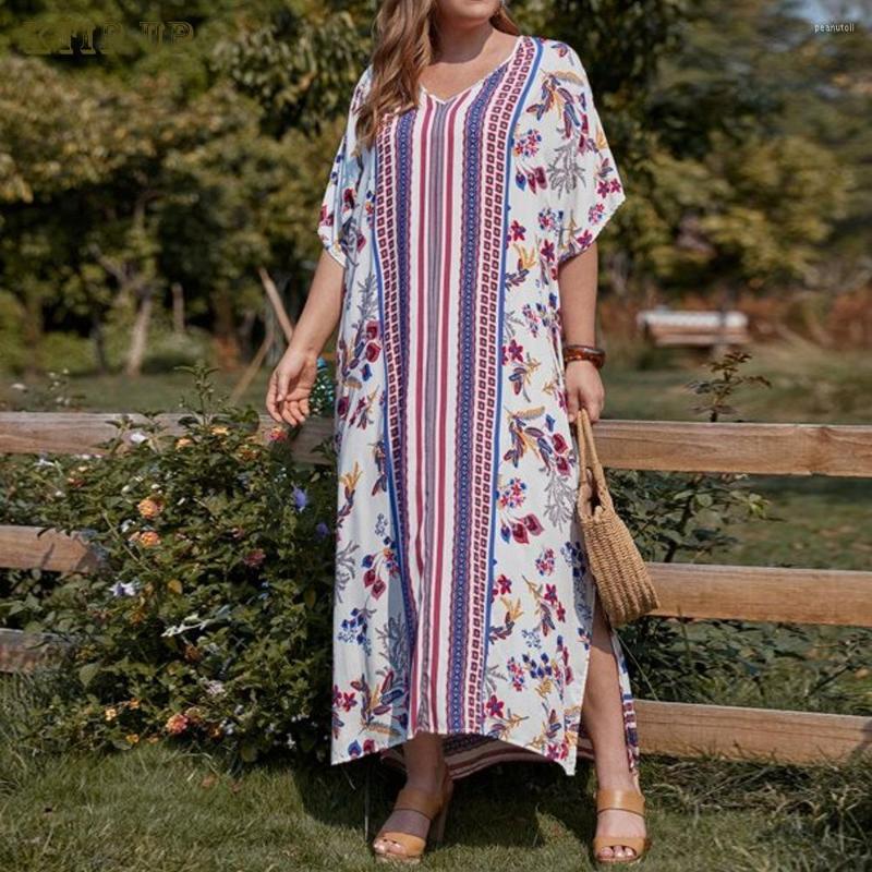 

Ethnic Clothing Africa Fashion Blogger Recommend Printed Silk Kaftan Maxi Dresses Loose Summer Beach Bohemian Long Dress For Lady