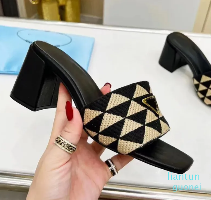 

sexy platforms for shoes designer slipper summer slides high heels sandals for women leather fashion slippers sizi 11