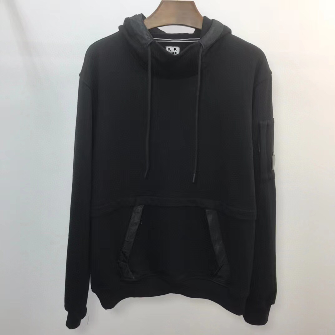 

DUYOU Black Vintage Embroidery PARIS Hoodies Luxury Designer Men Hoody Women Sweatshirts Combed Cotton Print Sueter Hombre Heather Pullover Hoodies for Man DY0609