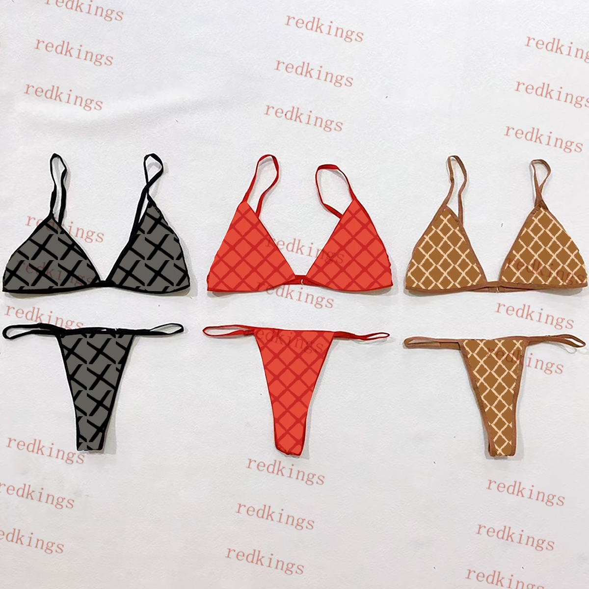 

Lace Embroidery Bras Lingeries Swimwear Women Designers Bikini Bottoms Sexy Lace Underwear Swimsuits Womens Bikini Brief, Khaki