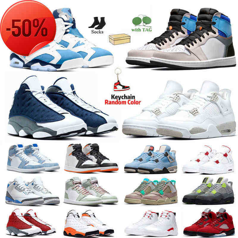 

Box With 4s Zapatos de baloncesto Basketball Shoes Men 5s Chaussure basket-ball Raging Bull UNC 6s White Oreo Fire Red Prototype 1 1s What, 1s electro orange