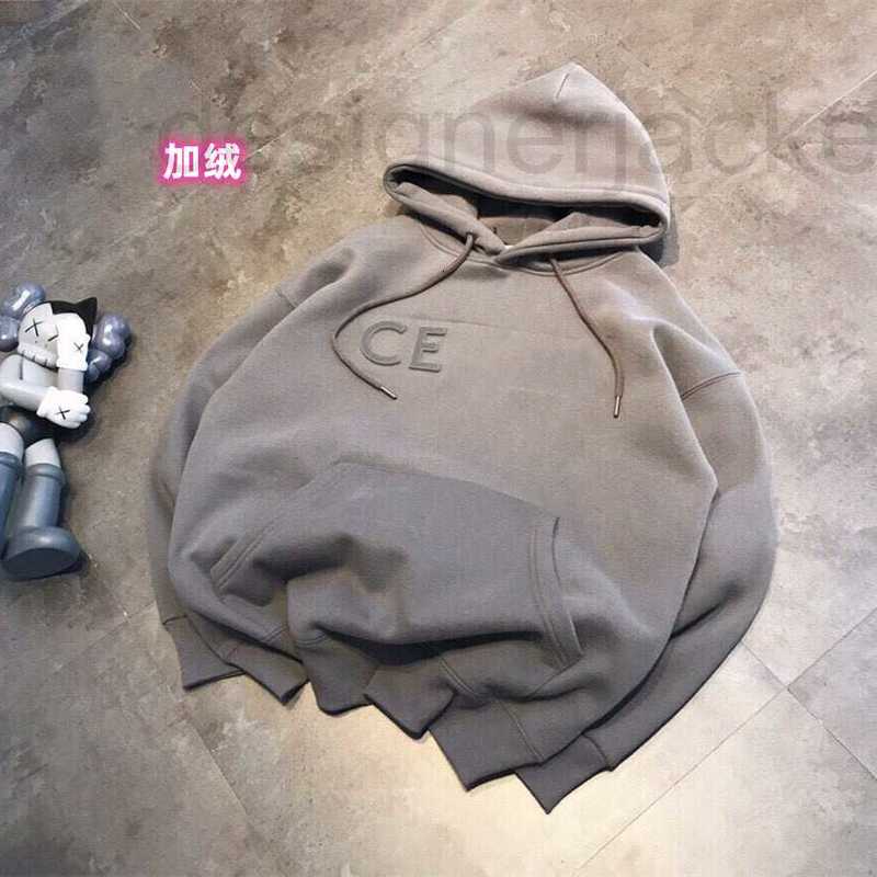 

Women's Hoodies & Sweatshirts designer Steel printed hooded sweater winter women's wear men loose version WIT8, Plush pink