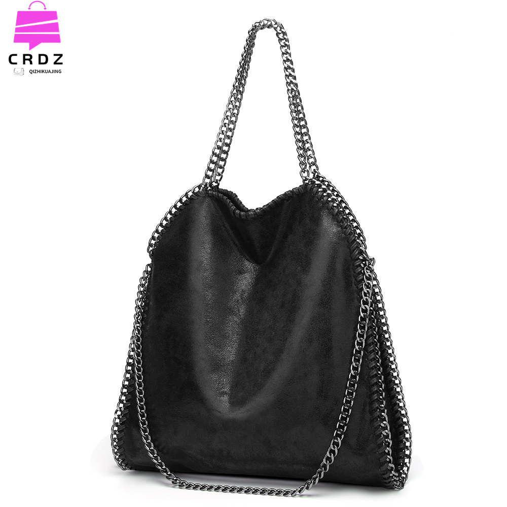 

Evening Bags Chain Za Soft Shoulder Womens Luxury Handbags High Quality Crossbody Designer Tote for Women 230316, Black
