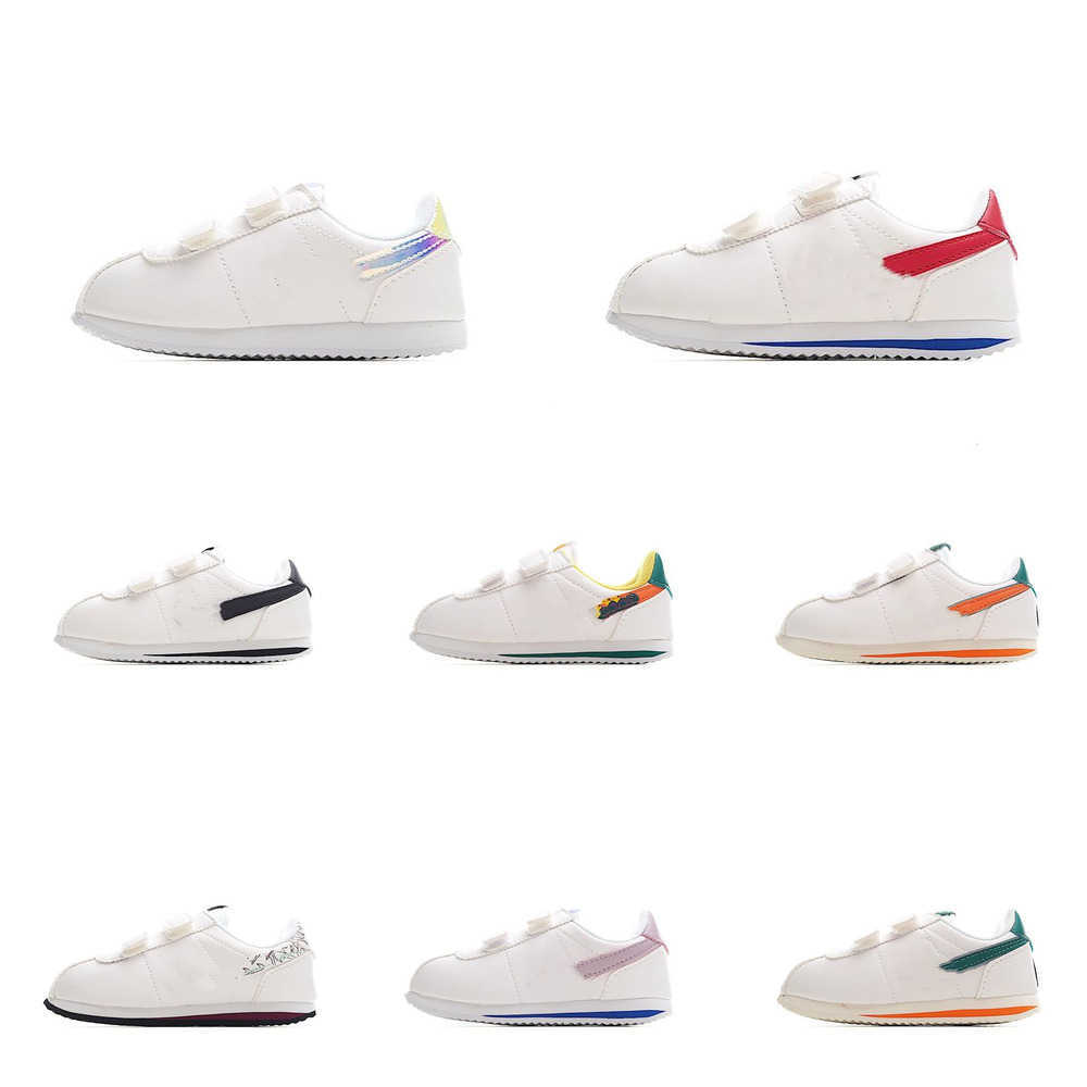 

Kids Cortez Running Shoes NYLON RM White Varsity Royal Red Fashion Basic Premium Black Blue Lightweight Run Chaussures Cortezs Leather BT QS