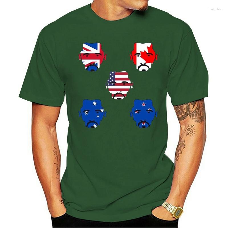 

Men's T Shirts Shirt 2023 Men Short Sleeves Cotton Intelligence Agencies Harajuku, White