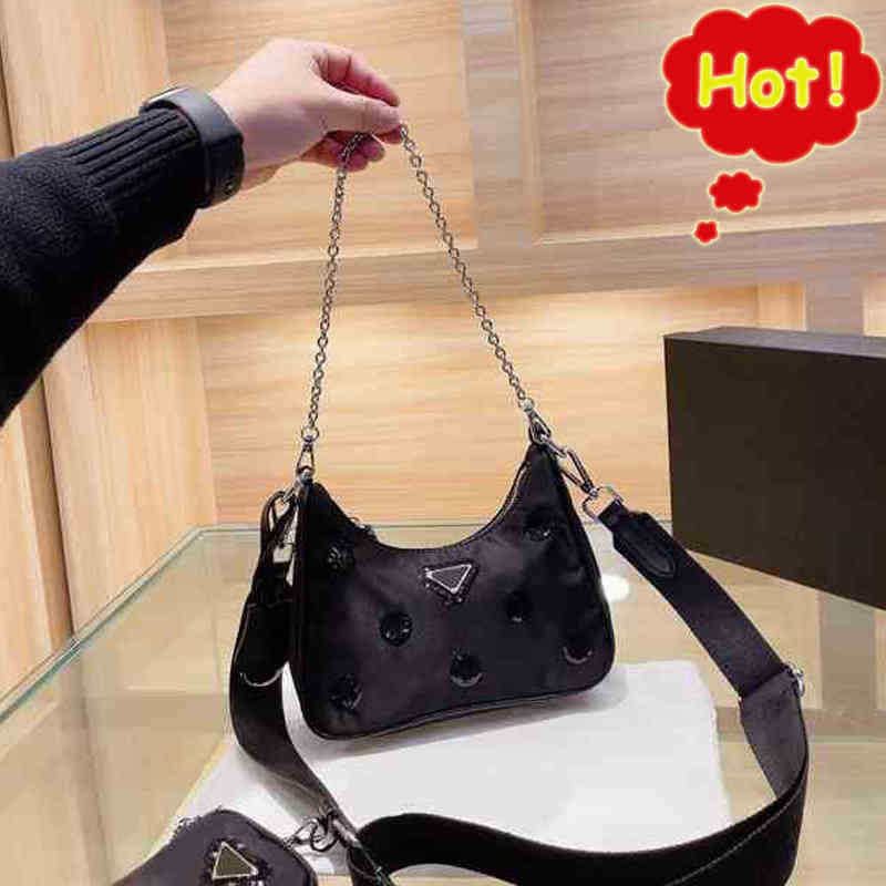 

Prads totes designer handbag women bag Handbags Prade the Tote bags Luxuries designers womens crossbody Handbag Shoulder 7A high quality purses wallet 4FI1, Black