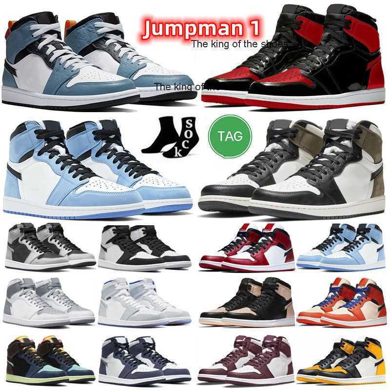 

2023 OG2023 OG Basketball Shoes Jumpman 1 1s OG Men Women found University Blue Pale Ivory Black White Heritage Bred Patent Hype Royal TS X Dark Mocha