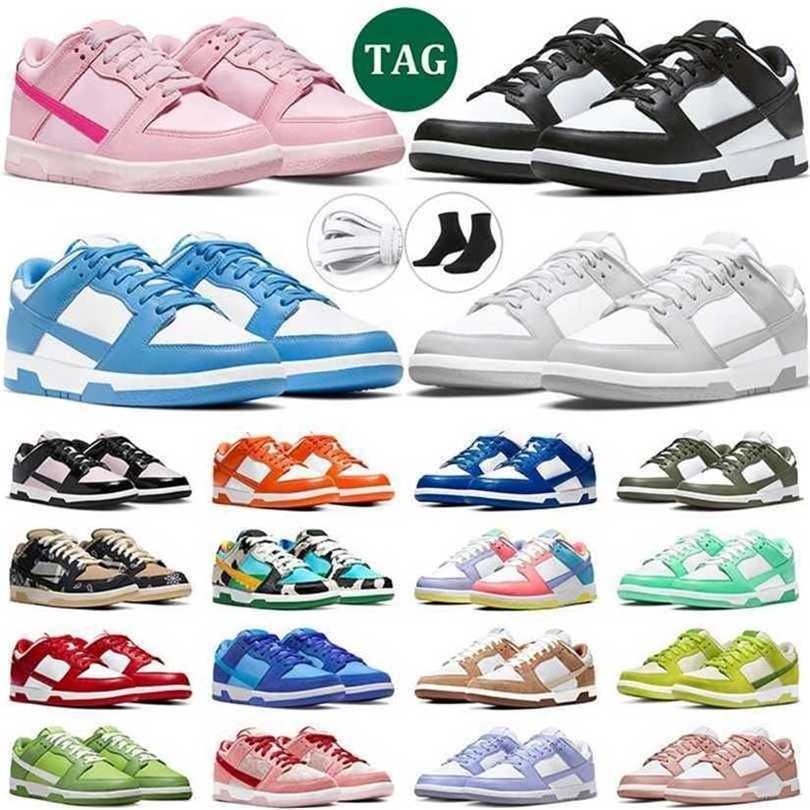 

men women Panda lows shoes Triple Pink UNC Grey Fog Syracuse Medium Olive Orange Pearl GAI Rose Whisper womens trainer designer sneakers 145EEOR2, 16