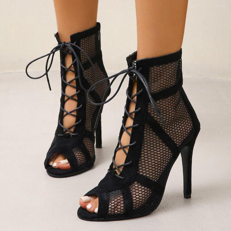 

Dress Shoes 2023 Sexy Fashion Dance Women Very Light Comfort High Quality Heels Open Toe Dancing Sandals Woman's Size 43, Black