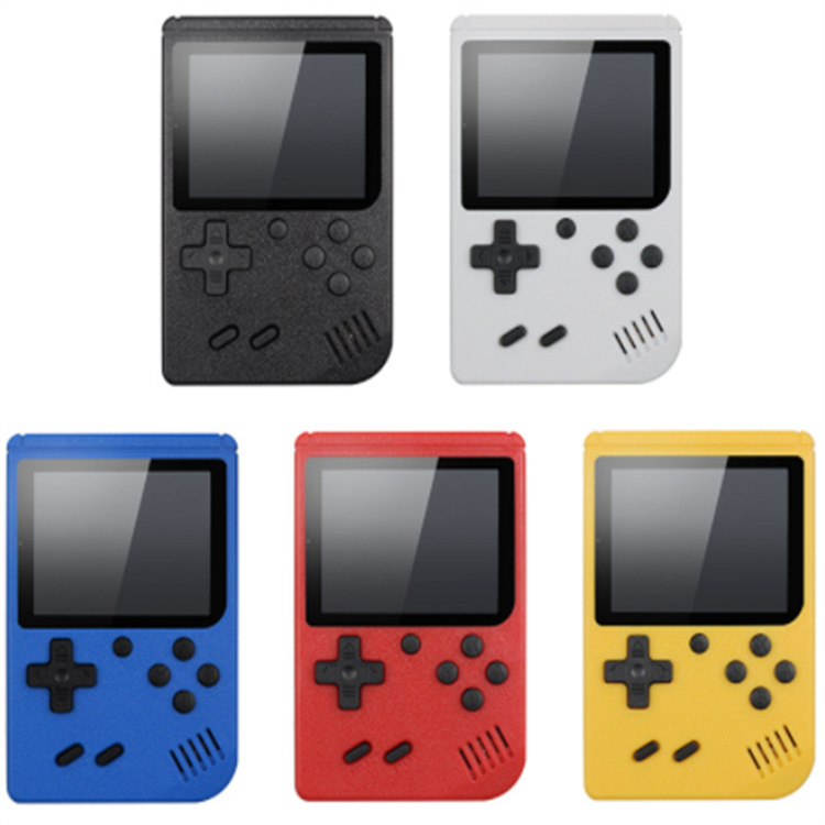 

Retro Mini Handheld Kids Adult Game Console 8-Bit 3.0 Inch Color LCD Screen Game Player can store 400 Games