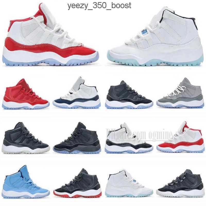 

designer Athletic children basketball kids shoes baby 11 11s XI Cherry Bred Cool Grey Concord Unc Win Like for toddler boys grils sneakers KU5S