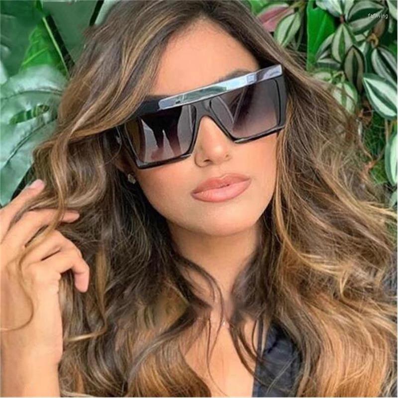 

Sunglasses HKNA Square Women 2023 Oversized Sun Glasses Women/Men High Quality Vintage Gafas De Sol Mujer
