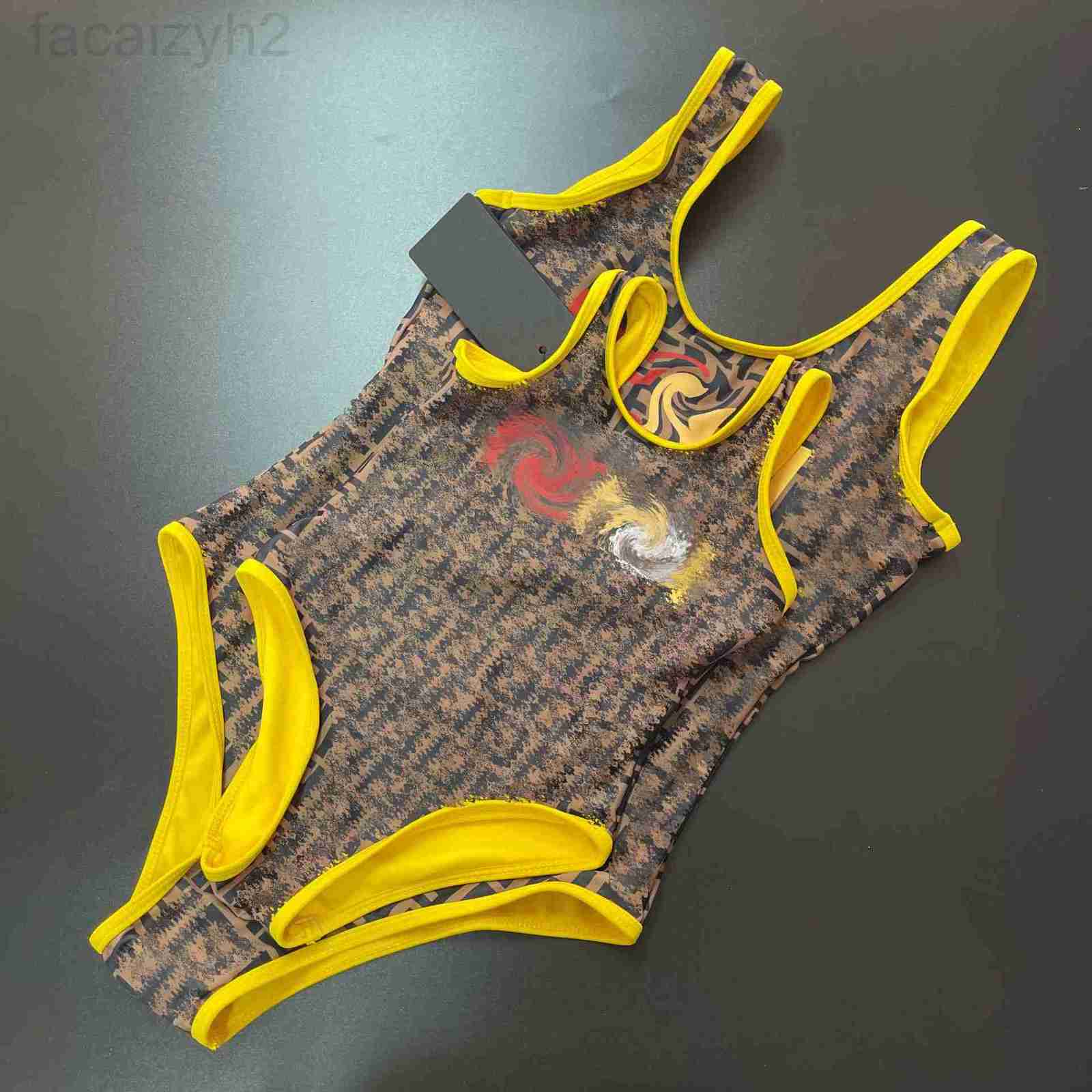 

Women' Swimwear designer 2022 fashion swimsuit women' printed parent-child series one-piece FF letter sexy holiday TY2K, Children