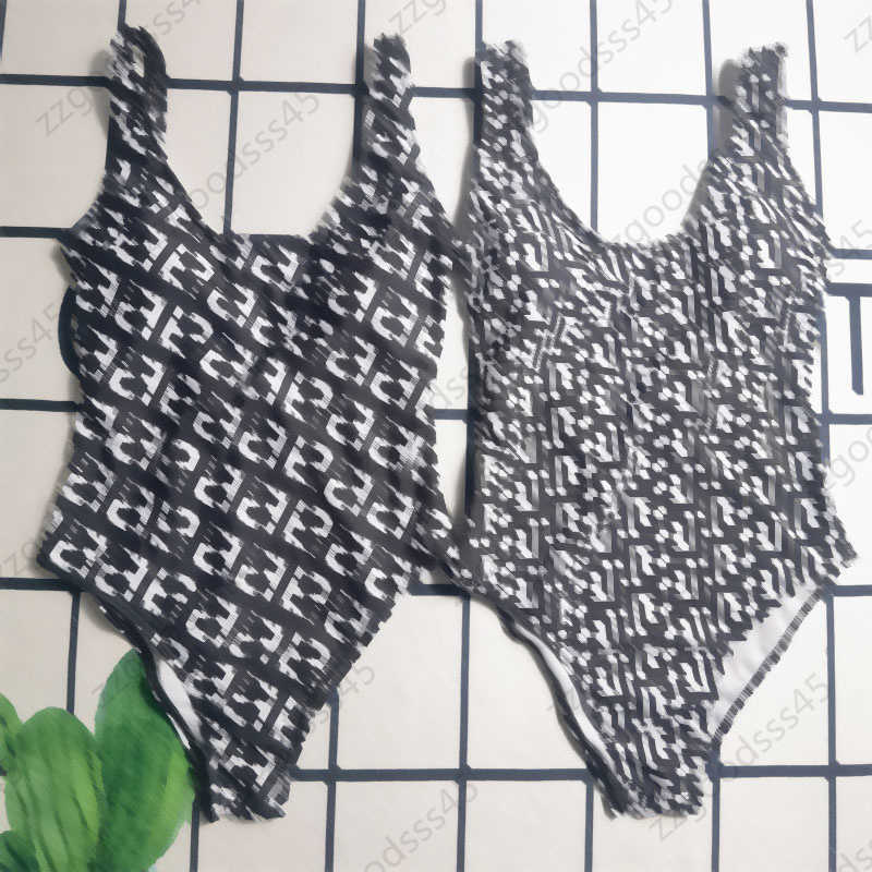 

Fashion Bikini Designer Swimwear Summer Womens Sexy Comfortable Breathable Brand Letter Logo Print One-piece Swimsuit Seaside Female Beach Bathing