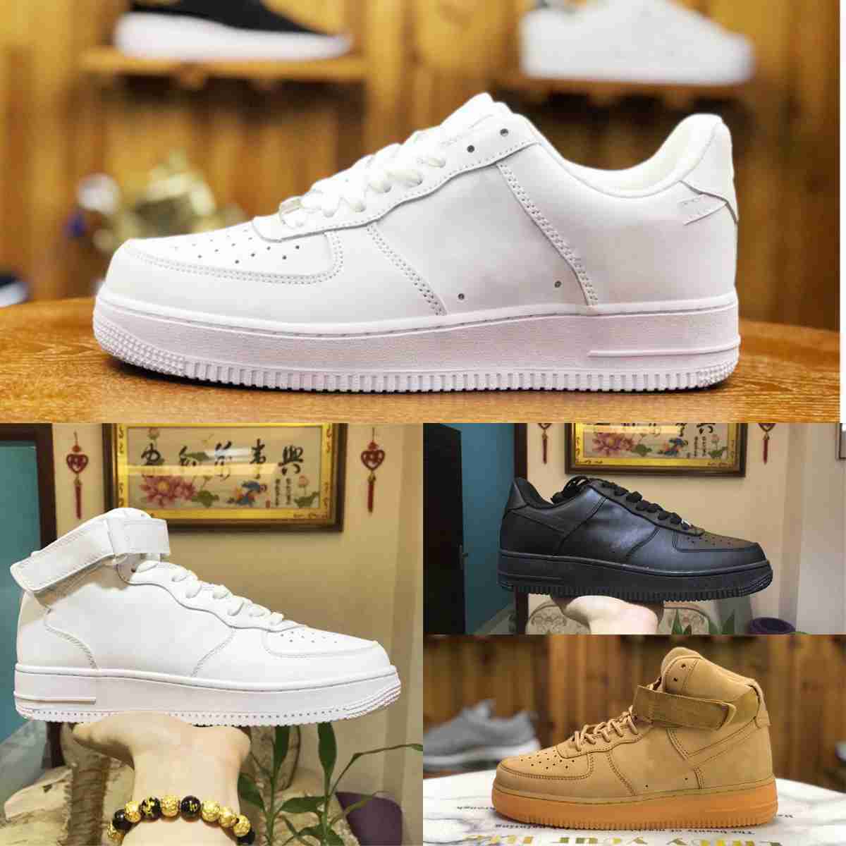 

TrainerS 2023 Classic FoRcEs Outdoor Men Low Skateboard Shoes Discount All White Black Wheat One Unisex 1 07 Knit Euro Airs High Women Running Sports Sneakers S8, Please contact us