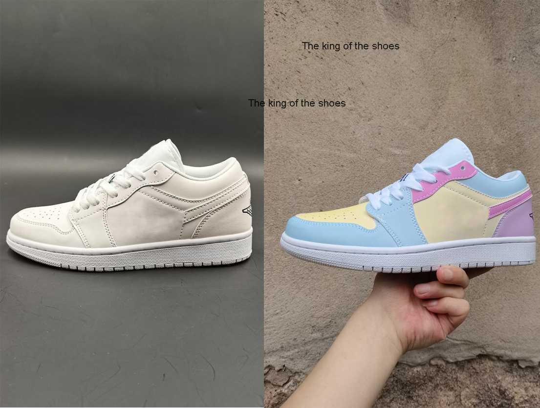 

2023 OG2023 OG With Box 2022 1 Low Changes Colors Basketball Shoes Men Women UV Color-Changing 1s Sneaker, Multi