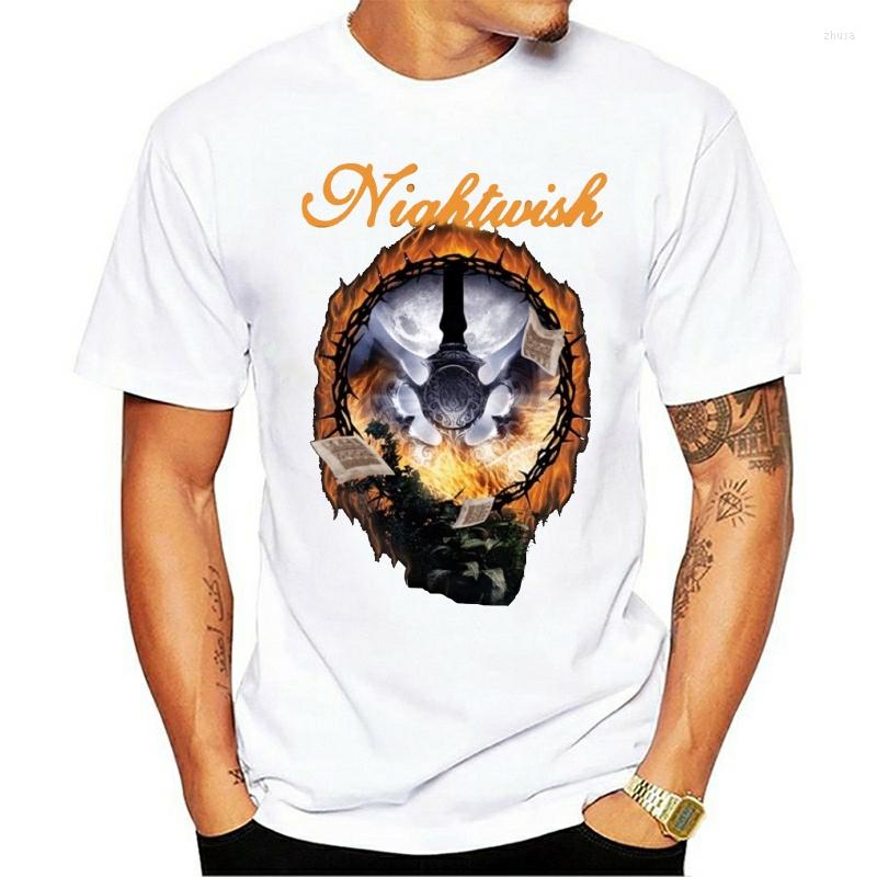 

Men's T Shirts Nightingale - Finnish Metal 2023 T-shirt Band, Skybluex639575