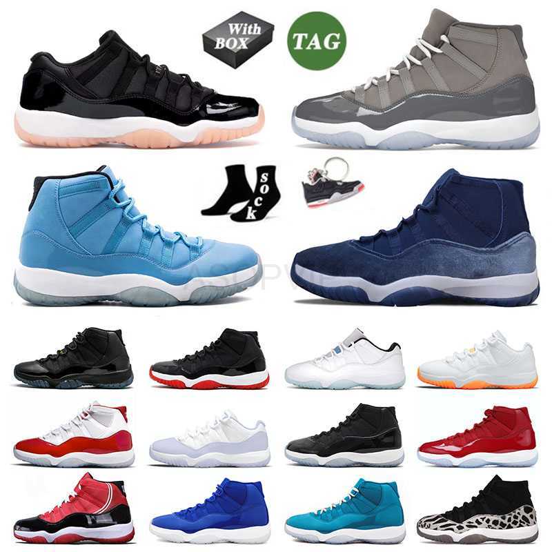 

designer shoes Basketball Shoes With Box Jumpman 11 Mens Womens 11s XI Pantone High Miamis Dolphins Cherry Space Jam Cool Grey Bleached Coral Low Sneakers sandal, B citrus 36-47