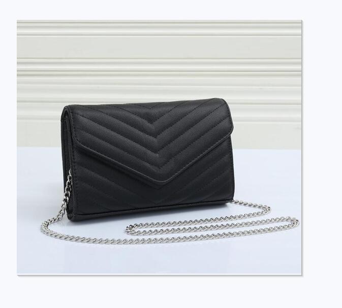 

Designer Handbags Shoulder Bag Tote Metal Chain Silver Handbag Flip cover Shoulder Bags purse Wallet 89