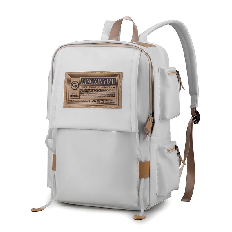 

Backpack Zaini Boys Back Bag Men Bagpack Man Mochila Ordenador Portatil Bolsa Homem Rugtas Leder Tasche Herren Sac Voyage Homme, Black