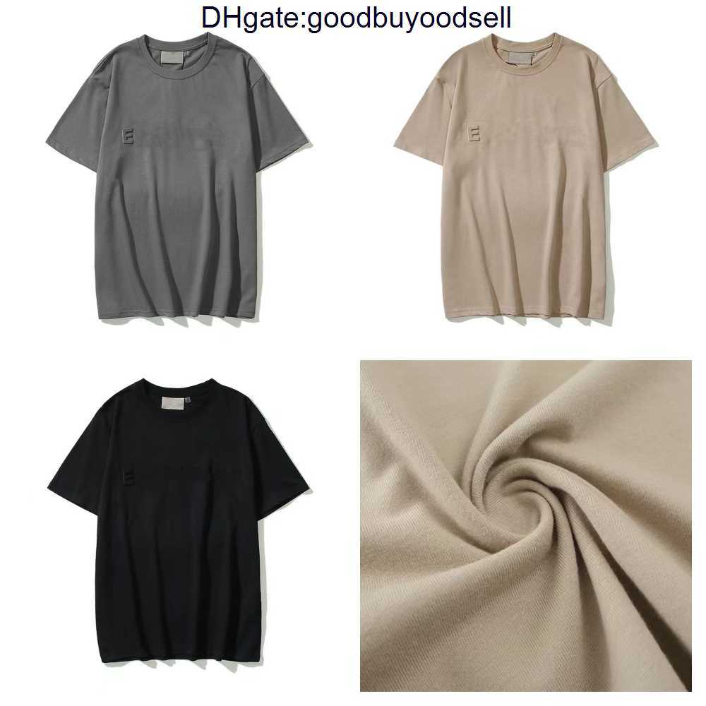 

Ess T-Shirt Designer Tees Print Refelctive Letters Luxury Fashion T Shirts Mens Womens God Short Sleeve Hip Hop Streetwear Tops Casual