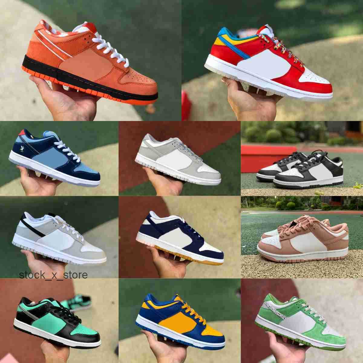 

DUNKES 2023 Men Women Sports Shoes SB White Black Orange Lobster Rose Whisper Ceramic Diamond Tiffany Why So Sad Grey Fog Fruity Pebbles, Usc