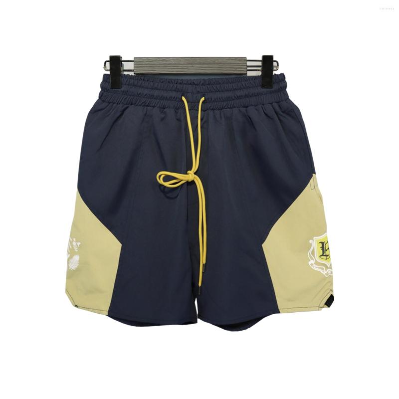 

Men' Shorts 2023 Men Women High Quality Alphabet Coconut Print Patchwork Sports