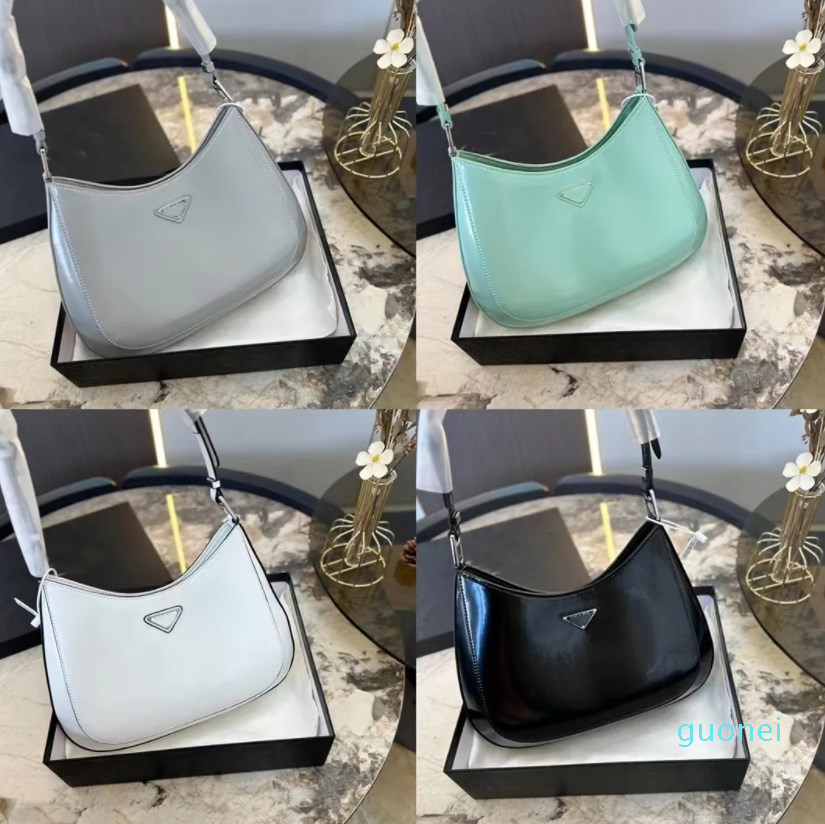 

Hobo Bag Fashion Designers Axillary Bags Womens Shoulder Bags Handbag Women Luxurys Designers Totes Cleo Bright Skin Leather Wallet, Grey