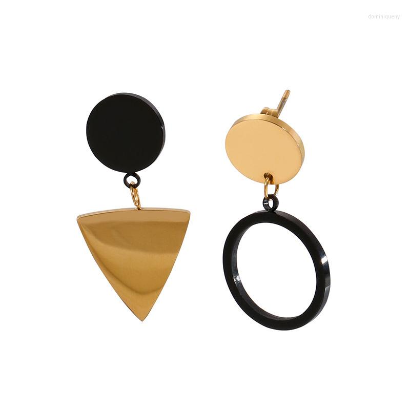 

Dangle Earrings Irregular Geometric Round Triangle