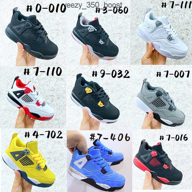 

Jumpman 4 Kids Basketball Shoes Retro Black Cat Toddler Red Chicago Pink Multicolor Boys Girls Outdoor Baby Sneakers Size 26-35 3552