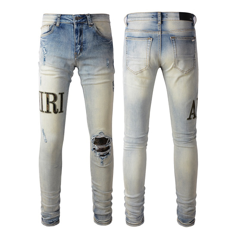 2023 New Arrivals Mens Luxury Designer Denim Jeans Holes Trousers Jean COOLGUY Biker Amiris amirs Pants Man Clothing #878