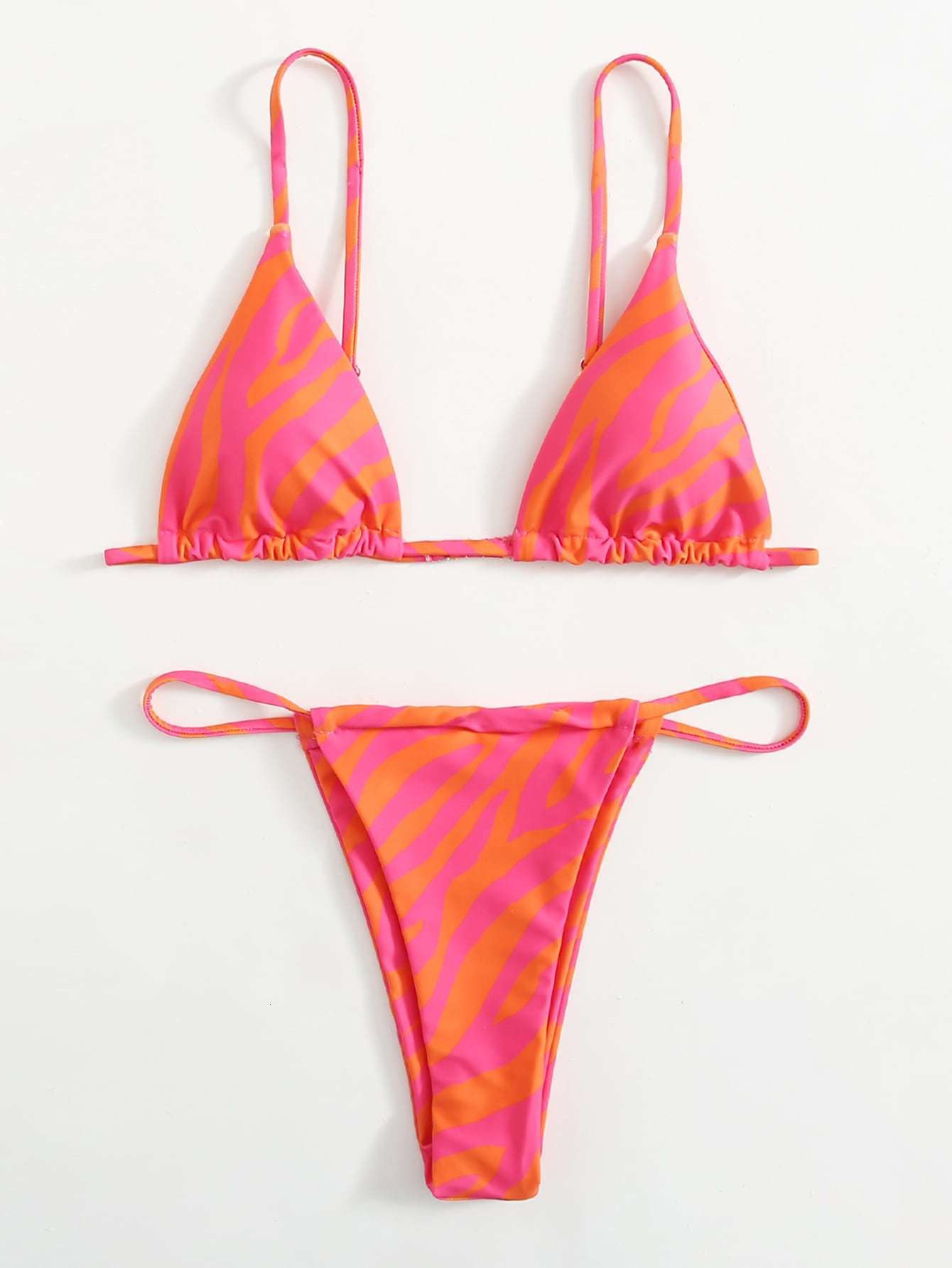 

Womens Swimwear ZTVitality Zebra Print Push Up Bikini Sexy Bikinis Arrival Padded Bra Low Waist Swimsuit Female Swimwear Women Biquini 230314, Picture color 3