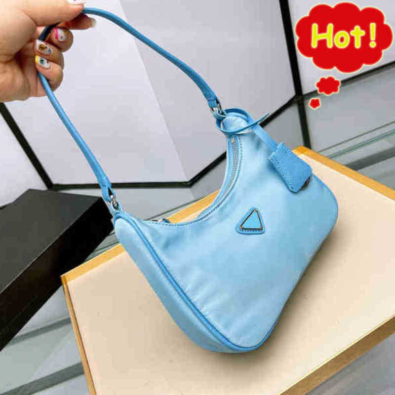 

Prads totes designer handbag women bag Handbags Prade the Tote bags Luxuries designers womens crossbody Handbag Shoulder 7A high quality purses wallet 12U8, Sky blue