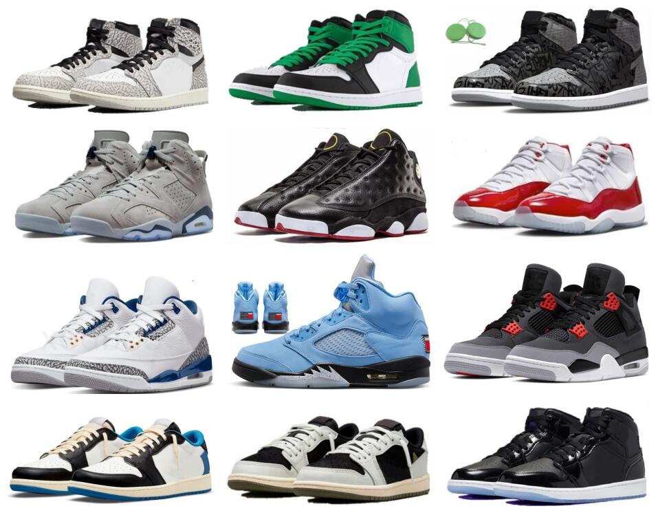 

Playoffs 13s UNC 5s Basketball Shoes Red Thunder 4s Lost and Found 1s Cherry 11s With Box Black Phantom Sport Spice Men Women Olive Laney Cool Grey 4 Red Cement 2023 Town, Color-48