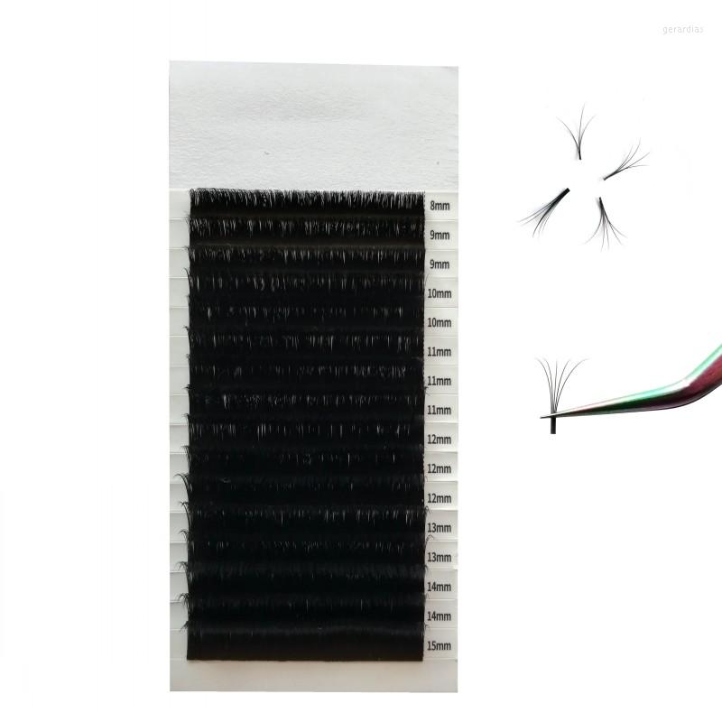 

False Eyelashes 10 Trays/Lot Easy Fan Bloom Eyelash Extension Austomatic Flowering Fast Self-Making Fans Volume Lashes Blooming