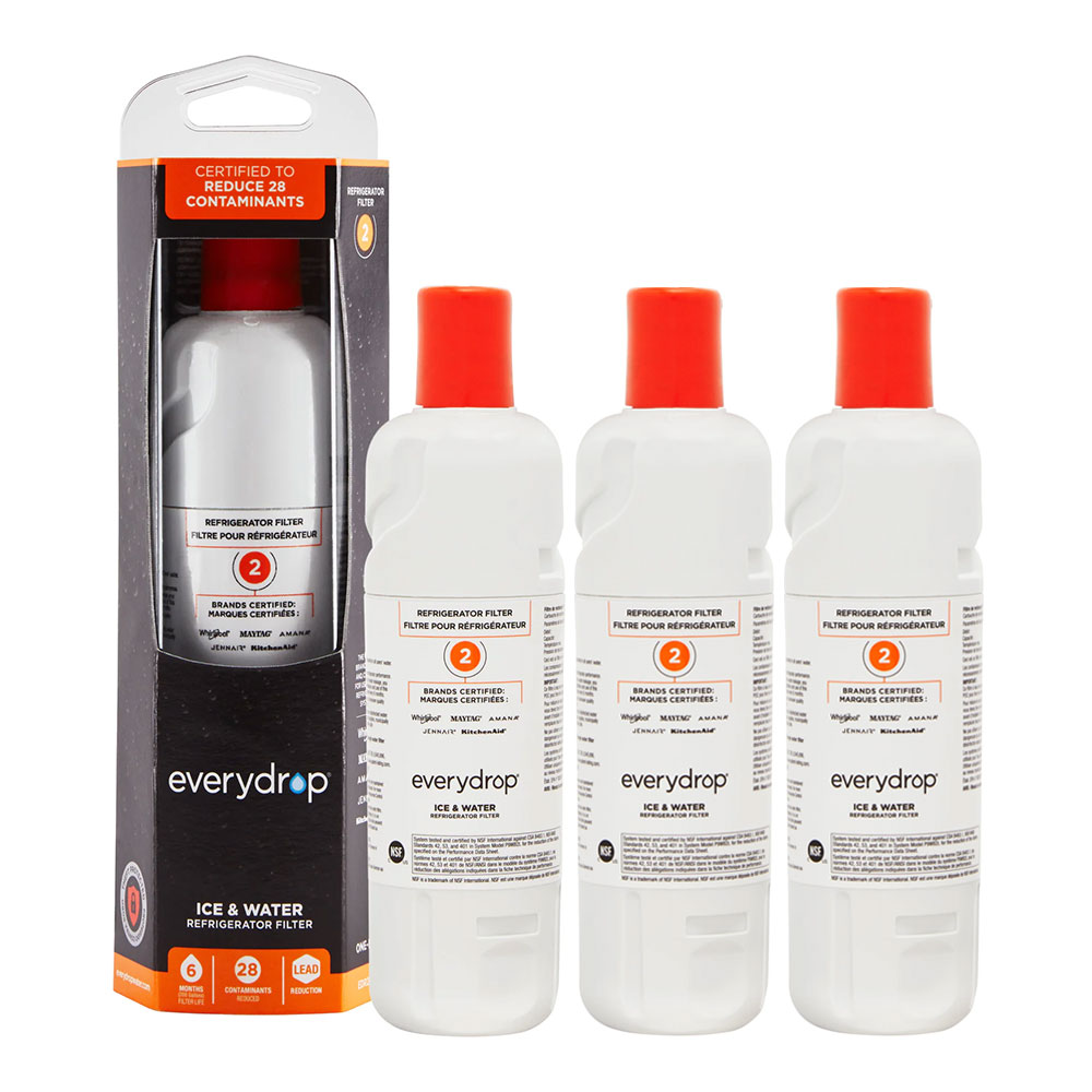 

Everydrop EDR2RXD1 Whirlpool Refrigerator Water Filter 2 (3 Pack)