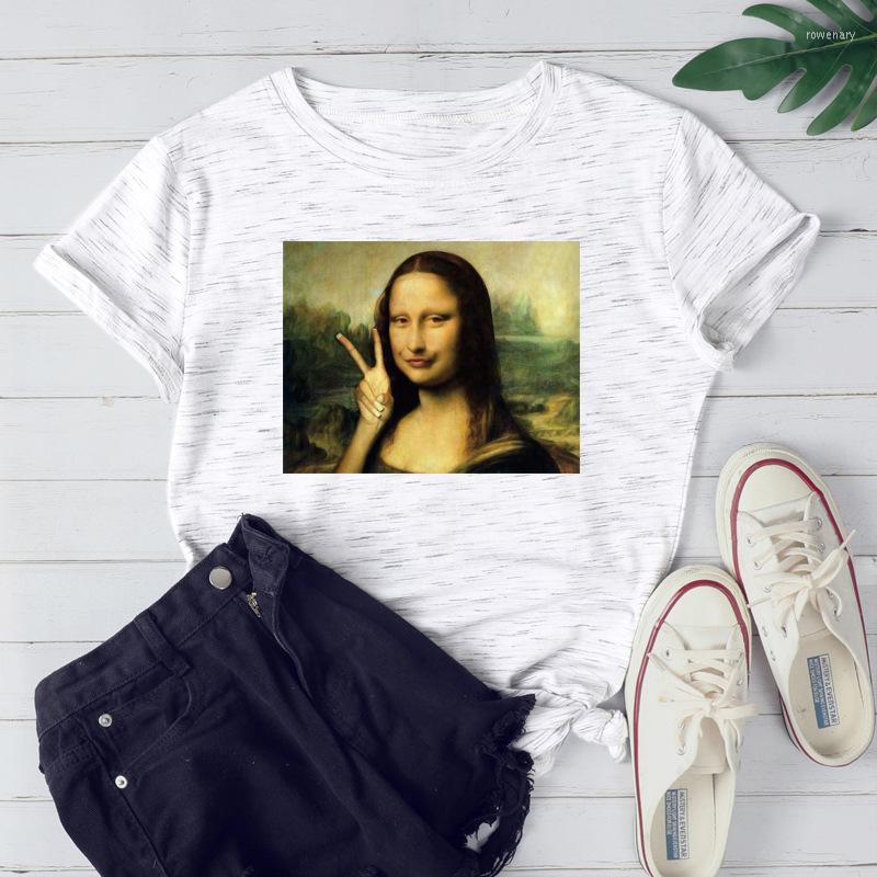 

Women's T Shirts Funny Printing T-shirt Woman Summer Casual Tee Female Top, Yellow