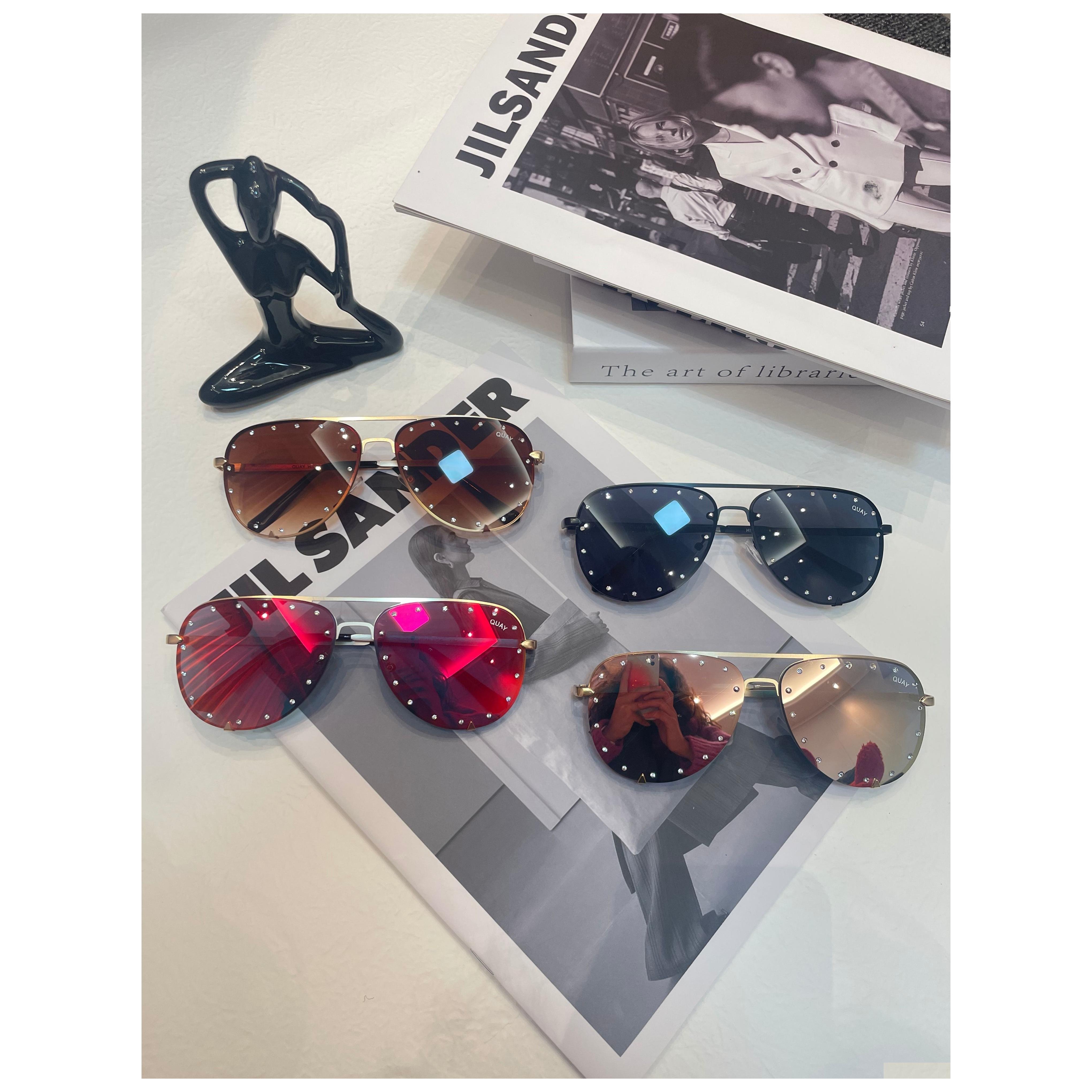 

Sunglasses High Key Pilot Women Fashion Quay Esign Traveling Sun Glasses For Gradient Lasies Eyewear Female Muje Drop Delivery Access Dhczd