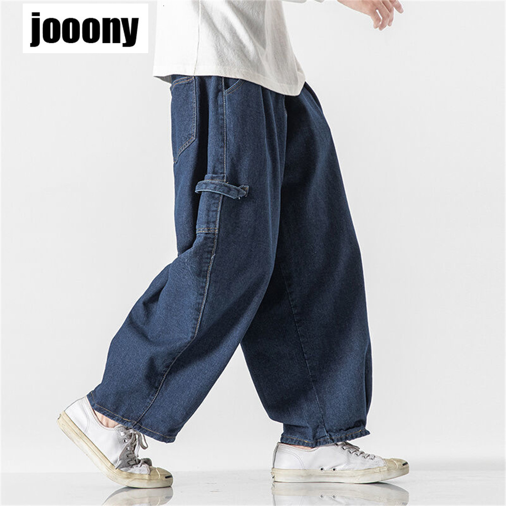 

Men' Jeans streetwear wide leg jean femme baggy denim Jeans for men clothing Man casual pants Men' jeans casual Male trousers mens 230316, Blue