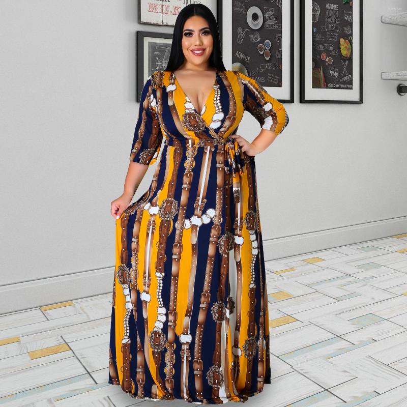

Ethnic Clothing African Chiffon Clothes For Women 2023 Novelty Autumn Long Sleeves Print Floral Colorful Nigerian Islam Party Dress