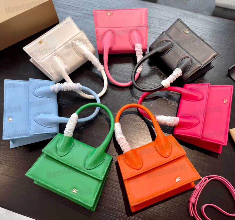 

Shoulder Bags Le Chiquito Bag Coiled Leather Handbag Signature Women Mini Small Designer Luxury Tote Classic Jac Crossbody Hard Jaquem Leisure trend 60ess, Color 27