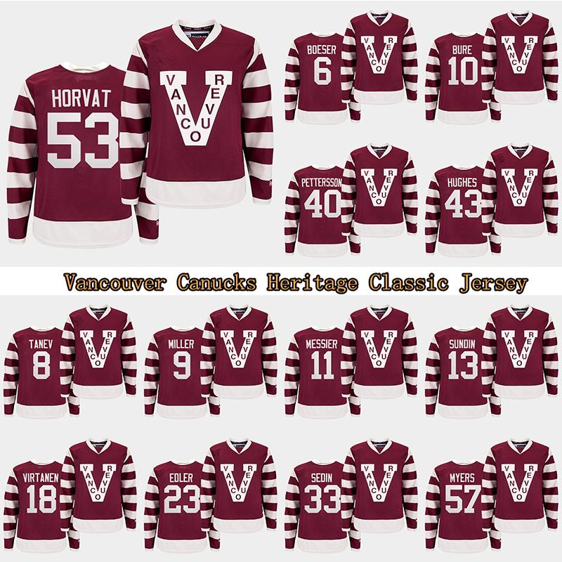

Canucks Pavel Bure 2014 Heritage Classic Hockey Jersey Bo Horvat Vancouver Daniel Sedin Ryan Stanton Eddie Lack Dan Hamhuis Kevin Bieksa Ryan Kesler Size S-4XL, As pic